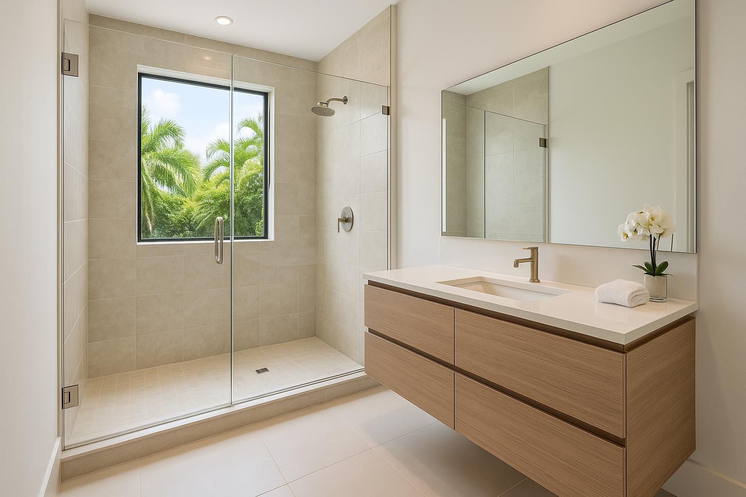 Bathroom Renovation service by Beacon Building Contractors